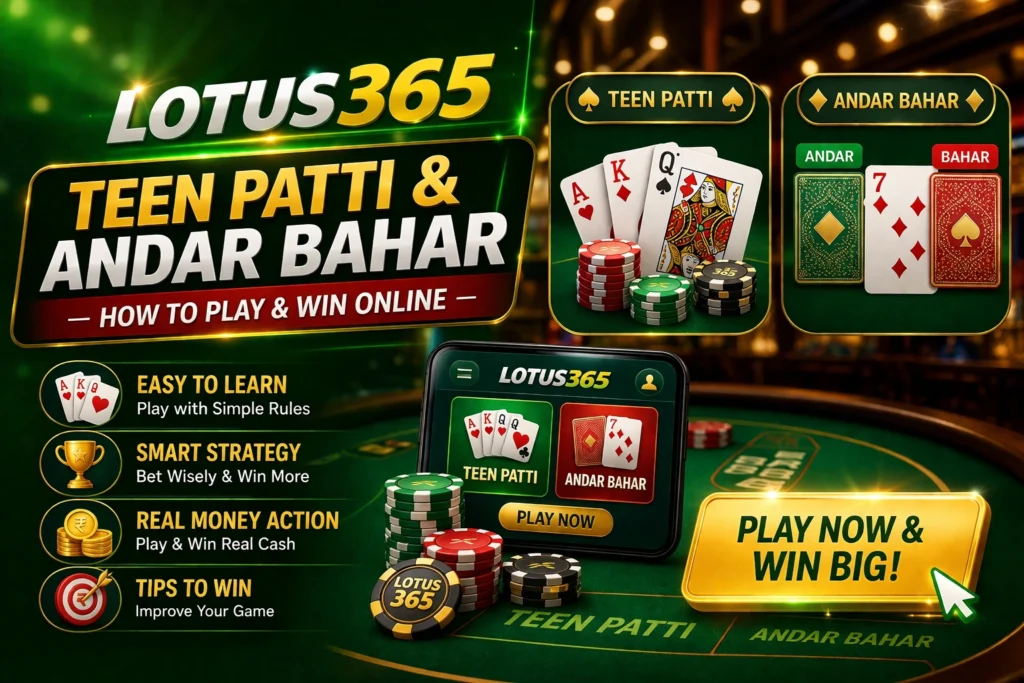 Lotus365 Teen Patti & Andar Bahar