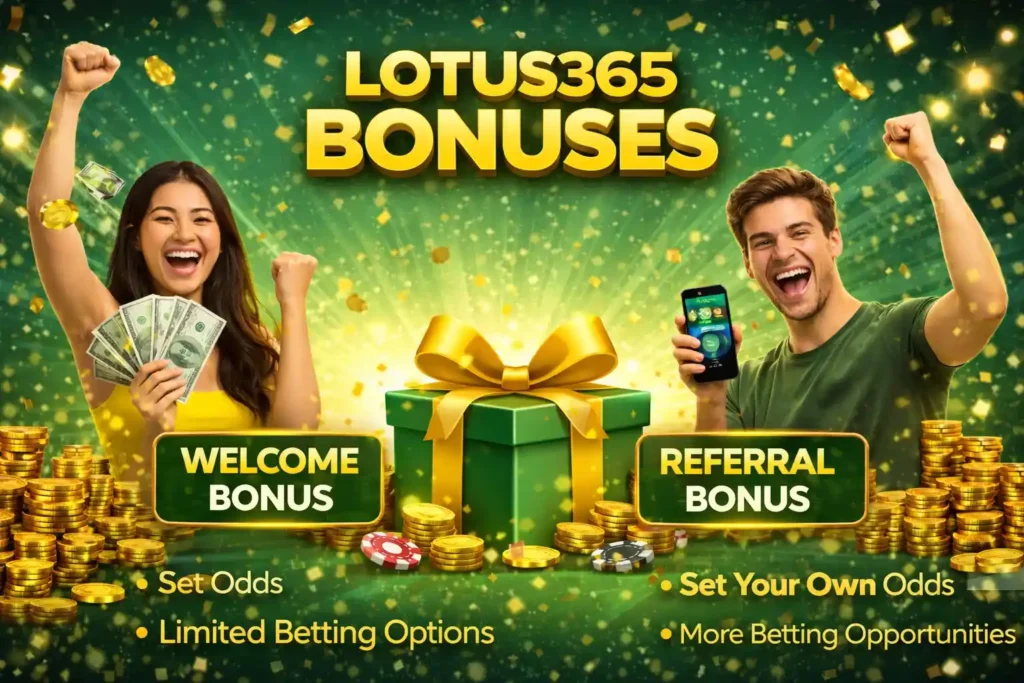 lotus365 Bonus Systems