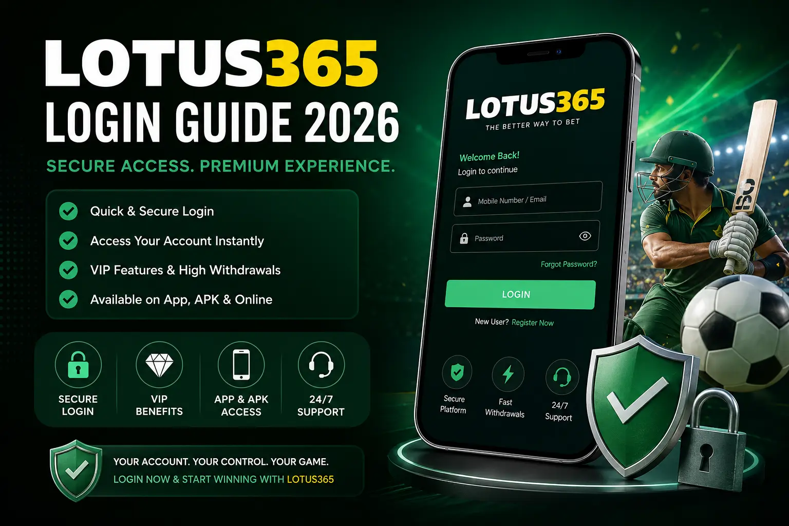 Lotus365 Login Guide 2026 – Secure Account Access, VIP Features, App Setup & Troubleshooting 5 Lotus365 Login