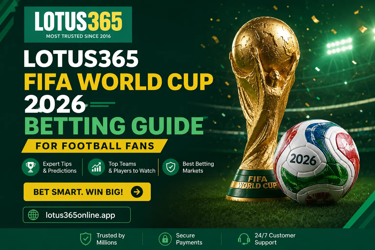 Lotus365 FIFA World Cup 2026 Betting Guide for Football Fans 3 Lotus365