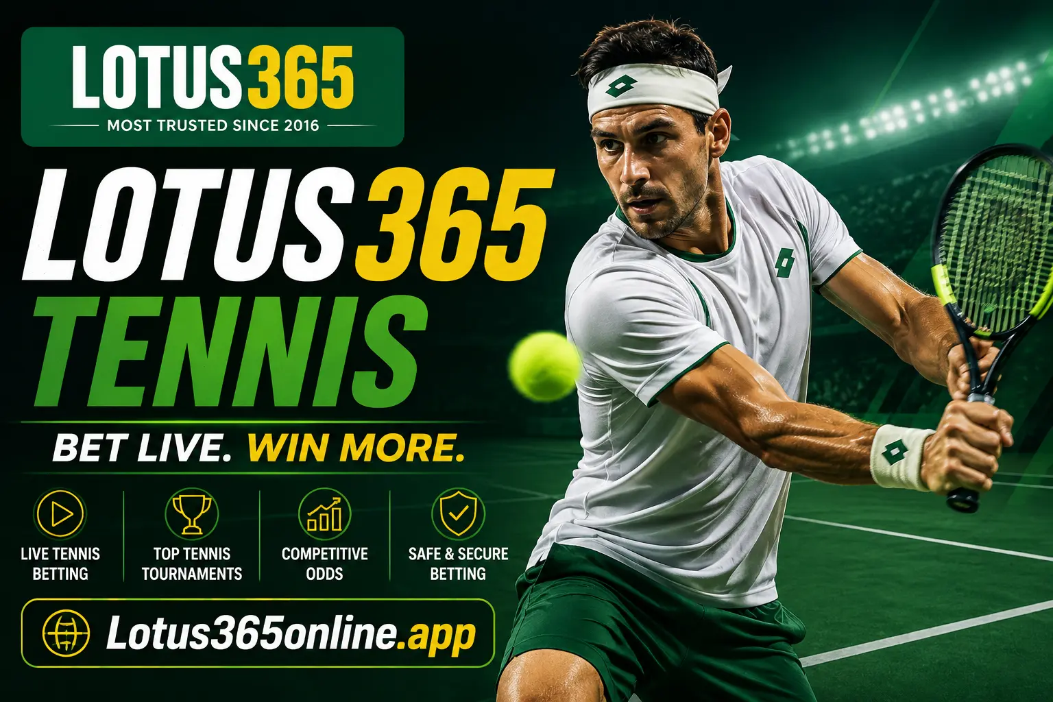 How to Play Tennis On Lotus 365 1 Lotus365 Tennis