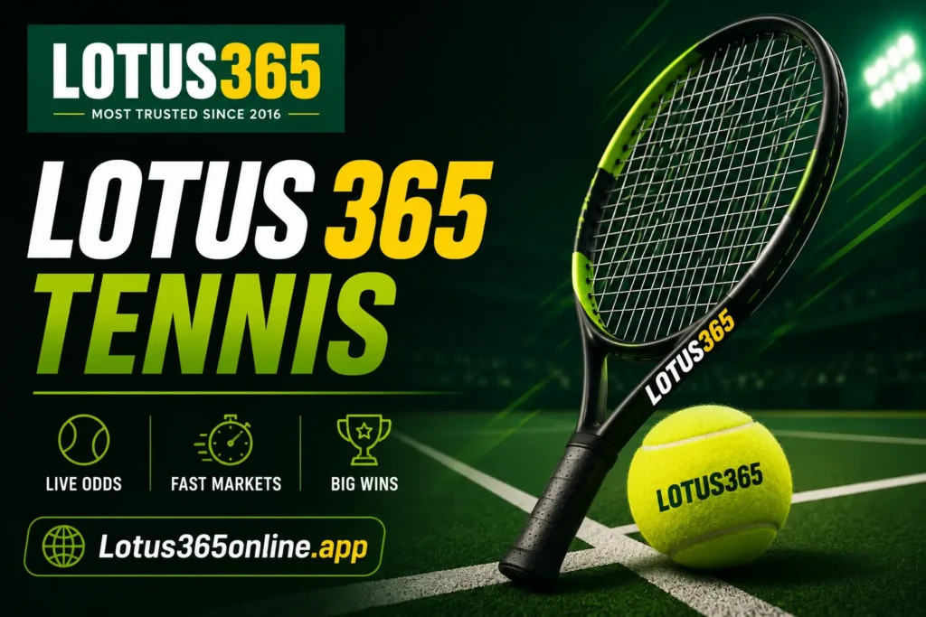 Lotus365 Sportsbook 4 Tennis Betting